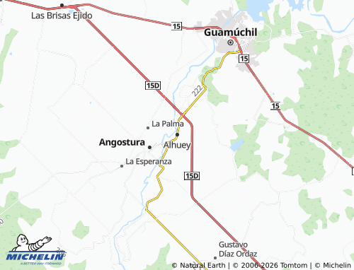 Carte MICHELIN Alhuey - ViaMichelin