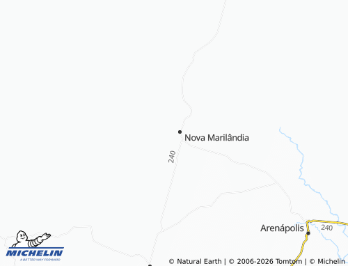 Mapa MICHELIN Planalto - ViaMichelin