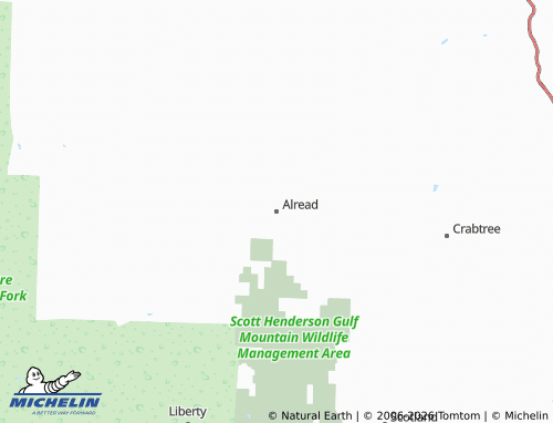 Carte MICHELIN Alread - ViaMichelin