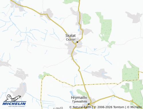 Mappa MICHELIN Kryve - ViaMichelin