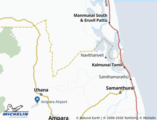 Mappa MICHELIN Central Camp 06 - ViaMichelin
