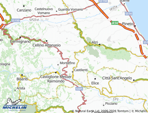 Mapa MICHELIN Villa Bozza - ViaMichelin