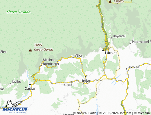 MICHELIN-Landkarte Las Yeseras - ViaMichelin