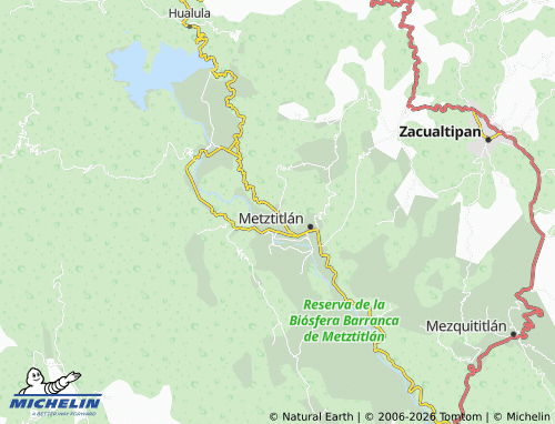 MICHELIN-Landkarte Tlatepexe - ViaMichelin