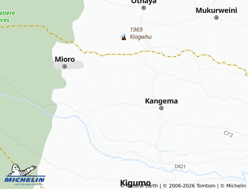 MICHELIN Rwathia map - ViaMichelin