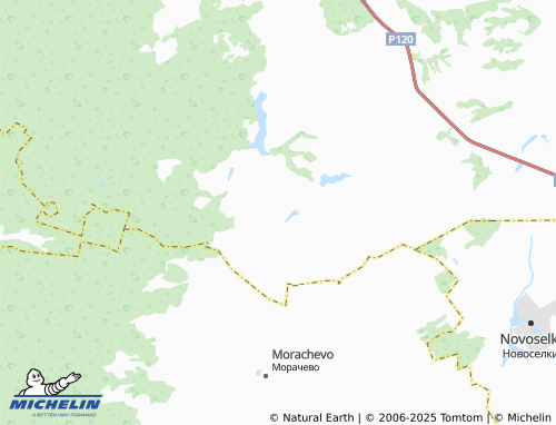 MICHELIN Bykovichi map - ViaMichelin