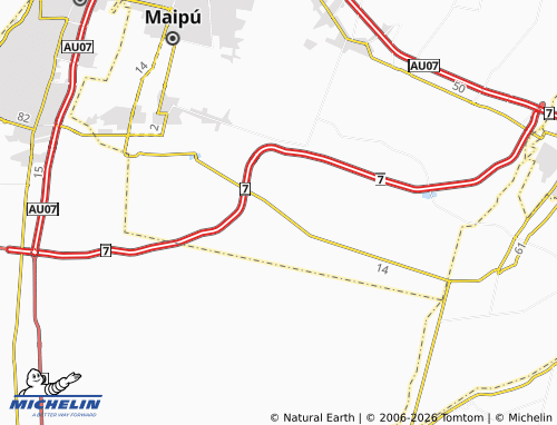 Mappa MICHELIN Barrancas - ViaMichelin