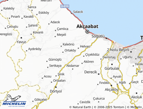 Mappa MICHELIN Çınarlık - ViaMichelin