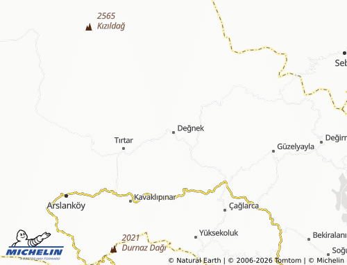 Mappa MICHELIN Değnek - ViaMichelin