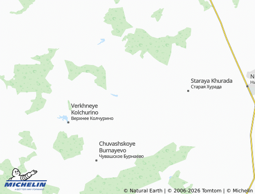 MICHELIN-Landkarte Khuzangayevo - ViaMichelin