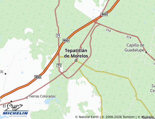 MICHELIN Jesús María map - ViaMichelin
