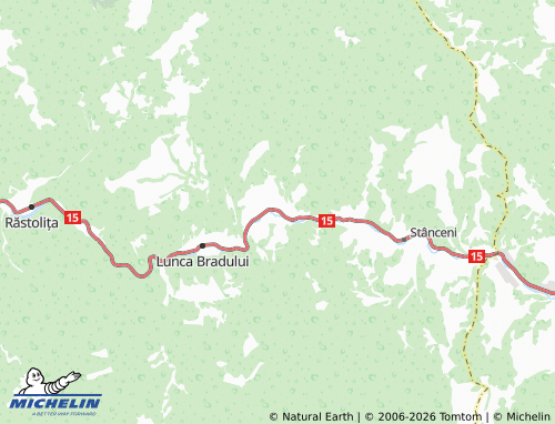 Mappa MICHELIN Neagra - ViaMichelin