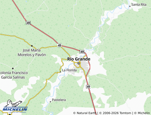 Carte MICHELIN Los Carrillo - ViaMichelin