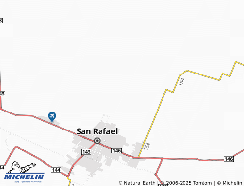 MICHELIN Barrio Empleados de Comercio map - ViaMichelin