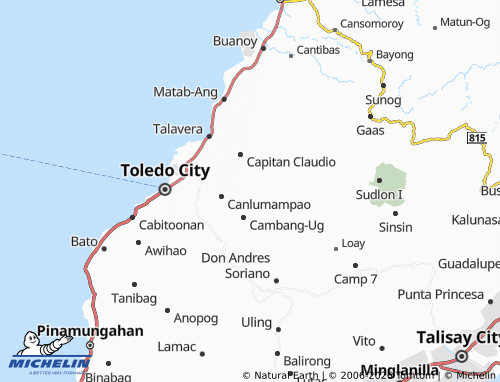 Mappa MICHELIN General Climaco - ViaMichelin