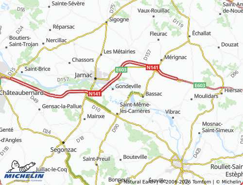 Mapa MICHELIN La Barde - ViaMichelin