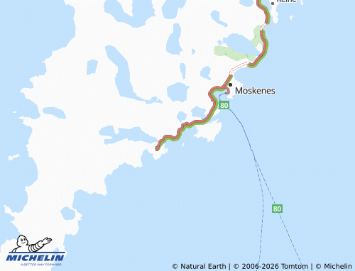 MICHELIN Tind map - ViaMichelin
