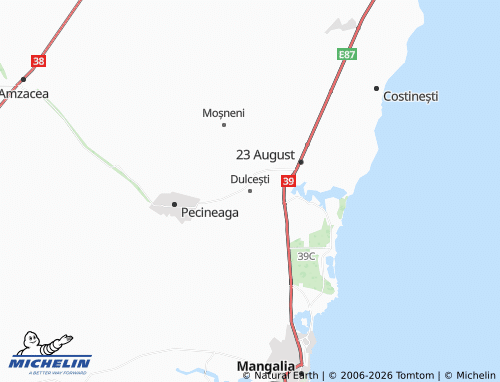 Mappa MICHELIN Dulcești - ViaMichelin