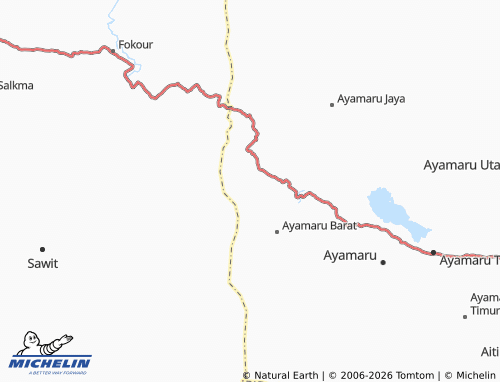 Mapa MICHELIN Tbo - ViaMichelin