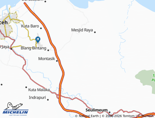 Mappa MICHELIN Cot Kareung - ViaMichelin