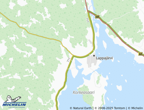 MICHELIN Kukkulanmäki map - ViaMichelin