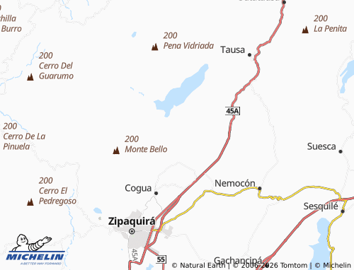 MICHELIN Cardonal map - ViaMichelin