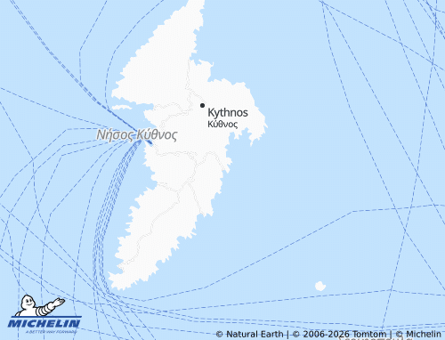 Carte MICHELIN Lefkes - ViaMichelin