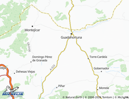 MICHELIN El Navazuelo map - ViaMichelin