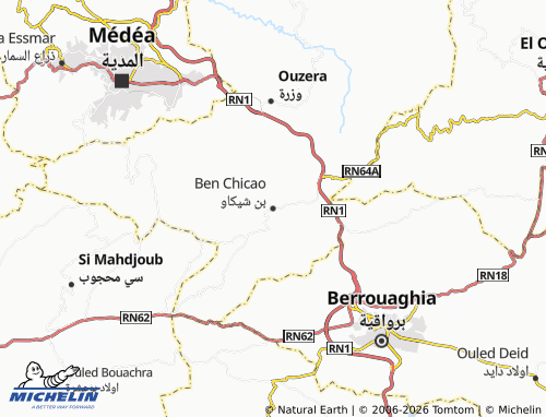 Mappa MICHELIN Bin Sheekaw - ViaMichelin
