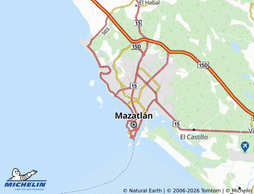 MICHELIN María Fernanda map - ViaMichelin