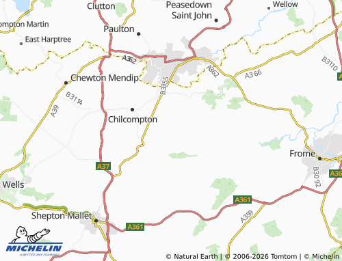 Mappa MICHELIN Holcombe - ViaMichelin