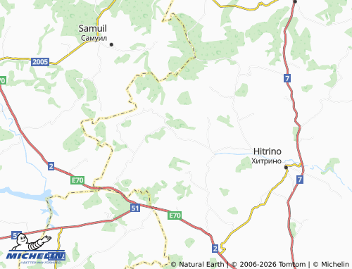 Mappa MICHELIN Trem - ViaMichelin