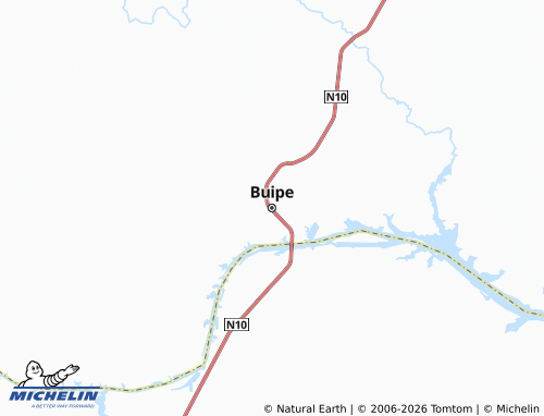 MICHELIN Buipe map - ViaMichelin