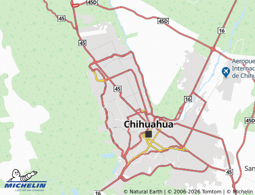 Mappa MICHELIN Chihuahua - ViaMichelin