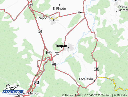 MICHELIN La Cajita map - ViaMichelin