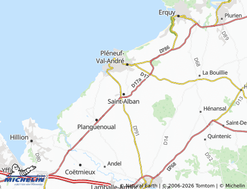 MICHELIN Saint-Alban map - ViaMichelin