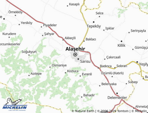 Mappa MICHELIN Sakarya - ViaMichelin