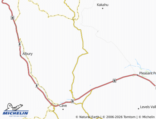 Mapa MICHELIN Tōtara Valley - ViaMichelin
