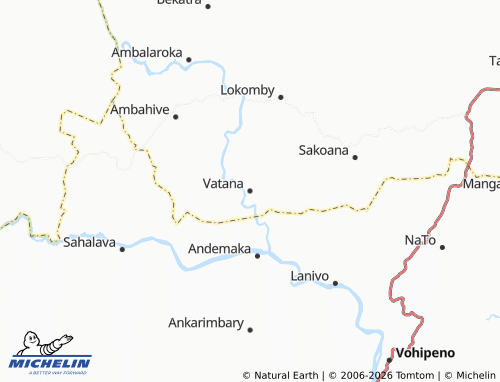 Mappa MICHELIN Vatana - ViaMichelin