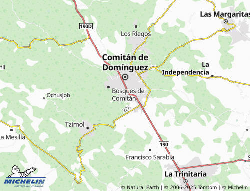 MICHELIN La Rejoya map - ViaMichelin