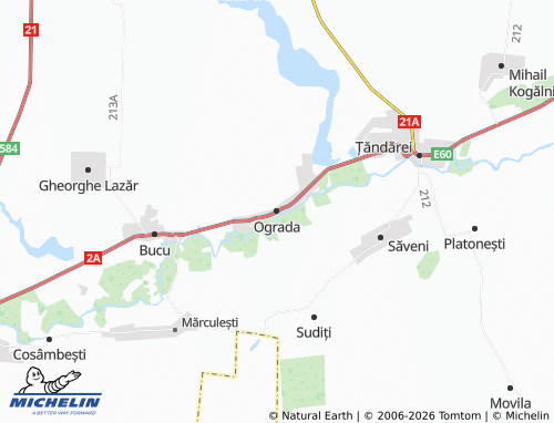 Mappa MICHELIN Ograda - ViaMichelin