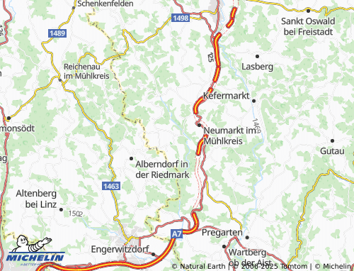 MICHELIN Trosselsdorf map - ViaMichelin
