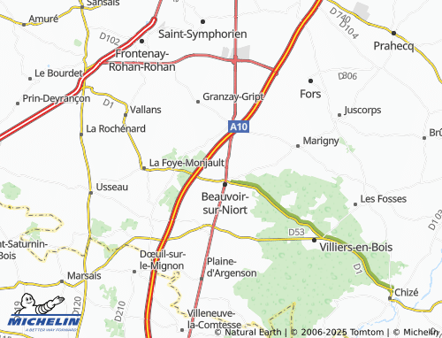 Mappa MICHELIN Le Cormenier - ViaMichelin