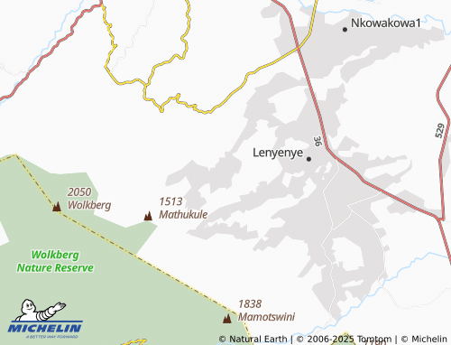 MICHELIN Longvalley map - ViaMichelin