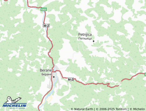 MICHELIN-Landkarte Goražde - ViaMichelin