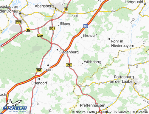 MICHELIN Tollbach map - ViaMichelin