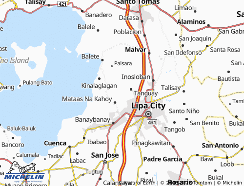 MICHELIN San Salvador map - ViaMichelin
