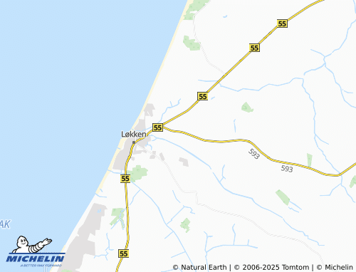 Kaart MICHELIN Skøttrup - ViaMichelin