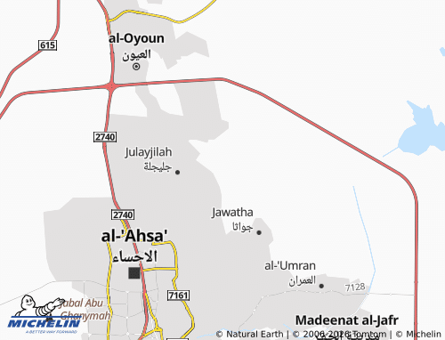 MICHELIN Al Safa 3rd map - ViaMichelin