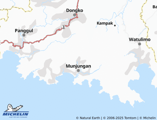MICHELIN Karangturi map - ViaMichelin